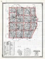 Sheboygan County Map, Wisconsin State Atlas 1959